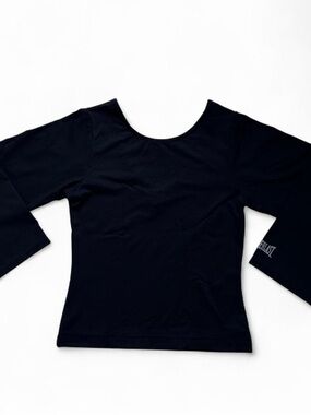 Everlast Black Long Sleeve Top with bell sleeves